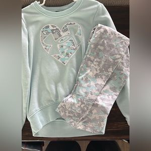 Girls UA matching set
